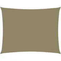 vidaXL Zonnescherm rechthoekig 2x3,5 m oxford stof beige