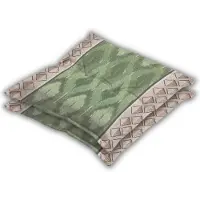 Madison - Zitkussen - Universeel - 2 stk. - 50x50 cm - Ikatin Groen - Hocker - Groen