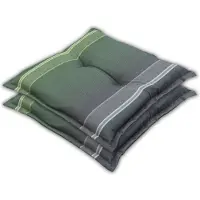 Madison - Zitkussen - Universeel - 2 stk. - 50x50 cm - Stef Green - Hocker - Groen