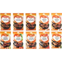 Silvo | Gehaktmix Assorti 10 zakjes | 7 soorten gehaktkruiden | gehaktbal | mixpack