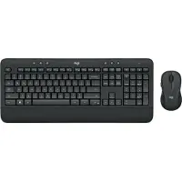 Logitech MK545 Advanced - Toetsenbord en muis Combo draadloos - Qwerty UK - USB 2.0 - zwart