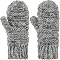 Barts - Women's Jasmin Mitts - Handschoenen One Size, grijs