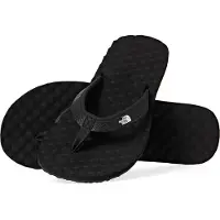 The North Face Teenslipper zwart / wit