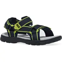 Jack Wolfskin Sandaal Kids Seven Seas 3 Blue Lime-Schoenmaat 35