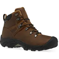 Keen Boots 'Pyrenees' bruin / donkerrood / zwart