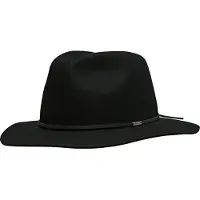 Brixton Hoed 'WESLEY FEDORA' zwart