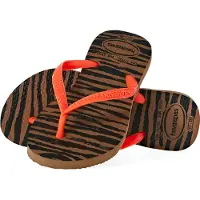 Havaianas Slim Animals Dames Slippers - Naranja Escuro/Naranja - Maat 29/30