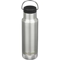 Klean Kanteen Insulated Classic Loop Cap 355ml Bottle Zilver
