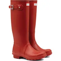 Hunter Regenlaarzen rood