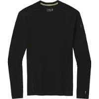 Smartwool Ondershirt Men Classic Thermal Merino Base Layer Crew Boxed Black-XS