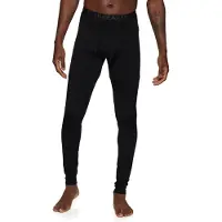 Icebreaker - 260 Tech Leggings with Fly - Lange onderbroek L, zwart