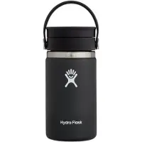 Hydroflask Thermosfles Wide Mouth Flex Sip Lid Black 355 ml