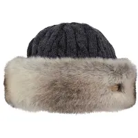 Barts Cable Knit Faux Fur Muts by