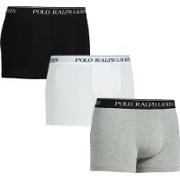 Ralph Lauren Boxershorts grijs gemêleerd / zwart / wit / offwhite