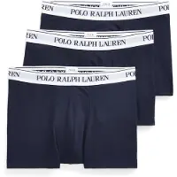 Ralph Lauren Boxershorts 'Classic' nachtblauw / grijs / wit