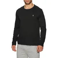 Ralph Lauren Pyjama lang zwart / wit