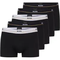 BOSS Boxershorts 'Essential' zwart / wit