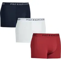 Ralph Lauren Boxershorts nachtblauw / rood / wit