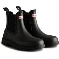 Hunter Boots Regenlaarzen 'Commando' zwart