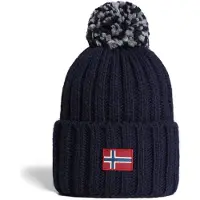 Napapijri Muts 'Semiury' marine / donkerblauw / donkerrood / wit