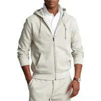 Ralph Lauren Sweatvest lichtgrijs / grijs gemêleerd