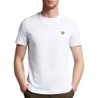 Lyle & Scott Shirt 'Plain' goudgeel / zwart / wit