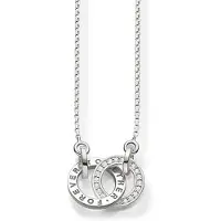 Thomas Sabo Halsketting, Together Forever Ketting, (925 zilver, 40 - 45 cm)