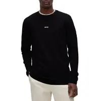 BOSS Regular fit shirt met lange mouwen van katoenmix model 'TCHARK'