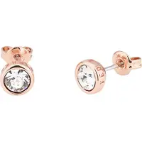 Ted Baker Oorbellen 'Sinaa' rose-goud / wit