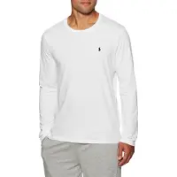 Ralph Lauren Pyjama lang zwart / wit