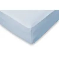 Linnick Ledikant Baby Hoeslaken Jersey Stretch - licht blauw 60x120cm