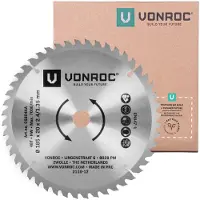 Vonroc Cirkelzaagblad – 185x20mm – 48 tanden – Geschikt voor hout – Universeel