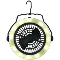 Huismerk Grundig Camping Lamp En Ventilator 2 In 1 - 19,5 cm