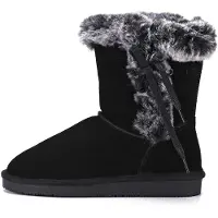 Gooce Snowboots 'Alissa' zwart