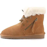 Gooce Snowboots 'Agarita' bruin / natuurwit