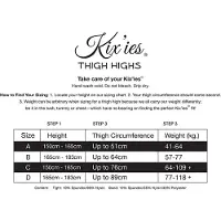 Kix'ies Andie - Thigh High - D - Bruin