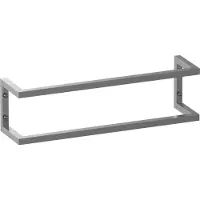 Brauer Handdoekbeugel model A 60cm RVS geborsteld