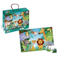 Amuuso Puzzel Dieren 90X60 - 48St.