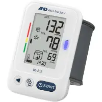 A&D Medical A&D UA-533 - Bloeddrukmeter pols - 2 x 60 geheugenplaatsen - met opbergcase