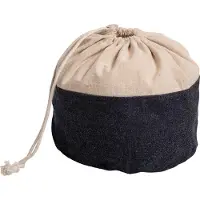 Bee's Wax - Vershoudzak ø 20 cm Jeans - Bijenwas - Blauw