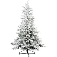 Molecule A Perfect Christmas 31HKINF150 Kingston White Flocked - 150 cm