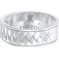 KUZZOI Ring zilver