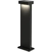 Wever & Ducre Sokkellamp buiten Palos Carré 2.0, dimbaar, zwart, Aluminium, Modern, LED buitenlamp