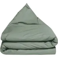 Yumeko Kinderdekbedovertrek Percal Katoen 120x150 Groen - Eco, Bio & Fairtrade