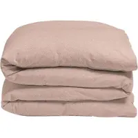 Yumeko Kinderdekbedovertrek Jersey Katoen 120x150 Roze - Eco, Bio & Fairtrade