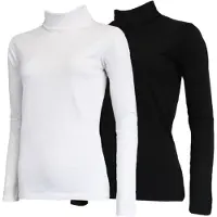 Campri 2-Pack - Skipully - Wintersportpully - Dames - White/Black (997) - maat L