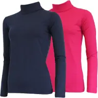 Campri 2-Pack - Skipully - Wintersportpully - Dames - Navy/Pink (920) - maat L