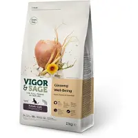 Vigor and Sage 4x Kattenvoer Well-Being Ginseng 2 kg