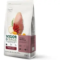 Vigor and Sage 4x Hondenvoer Regular Puppy Well-Being Gojiberry 2 kg