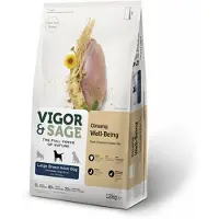 Vigor and Sage Hondenvoer Large Breed Well-Being Ginseng 12 kg